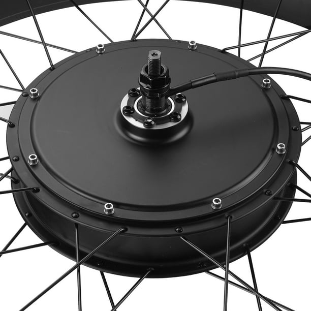 Yescom 26 X4 Fat Tire 48v Ebike Electric Front Wheel Bicycle Conversion Kit 1000w Dual Controller