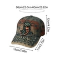 thumbnail image 2 of United States 250th Anniversary Baseball Cap, Embroidered Eagle and Flag Patriotic Hat, 2 of 5