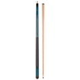 thumbnail image 2 of ASKA L22 Blue Decal Pool Cue Stick - 58", 2-Piece, Maple Shaft, 13mm Leather Tip, 5/16x18 Joint, 2 of 6