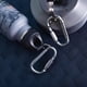 thumbnail image 1 of Mosquetón D-ring Clip de bloqueo Gancho colgante Hebilla EDC Herramientas Gris 2 piezas Ndcxsfigh  Para Estrenar, 1 of 3
