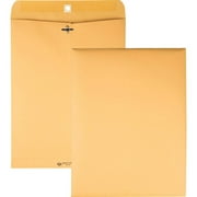 Quality Park Extra Heavy-duty Kraft Clasp Envelopes - Clasp - 10"W x 13" L- 32 lb - Gummed - Kraft