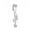 3, variant on Fashion Fake Belly Button Ring Drop Dangle Body Jewelry Women Non Piercing -2