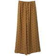thumbnail image 2 of Vrorvz Polka Dot Capri for Womens Drawstring Elastic Waisted Capris Wide Leg Summer Casual Trouser with Pockets, 2 of 5