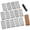 SET-G, variant on SET-G 14 Grit Sharpening Stone Set With Angle Guide And Leather Strop