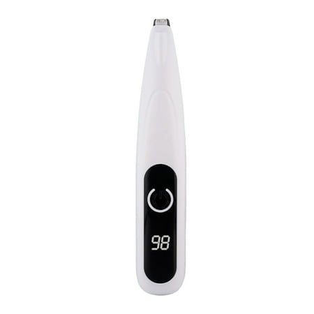 Rechargeable Dog Hair Trimmer Low Noise Cordless Pet Grooming Clipper With LED Light Micro Precision Shaver For Dogs Cats