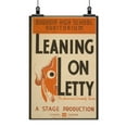thumbnail image 2 of Print: Duquoin High School Auditorium - Leaning On Letty, The Famous, 2 of 4