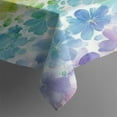 thumbnail image 3 of Pioneer Flower Floral Print Pattern Rectangle Tablecloth 60"x84",Waterproof Polyester Rectangle Table Cloth, Wipeable Spillproof Polyester Tablecloth for Dining, Camping, Indoor and Outdoor, 3 of 5