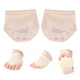 thumbnail image 1 of Almohadillas de Baile 1 par de Correas para los Pies 5 Dedos de los Pies Almohadilla para la Pata de Ballet antepié de Baile Altamente Flexible Zapatos de Media Protección ANGGREK  Otros, 1 of 8