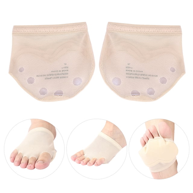 Almohadillas de Baile 1 par de Correas para los Pies 5 Dedos de los Pies Almohadilla para la Pata de Ballet antepié de Baile Altamente Flexible Zapatos de Media Protección ANGGREK Otros