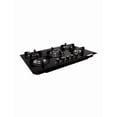 thumbnail image 3 of Parrilla de Gas para Empotrar 5 Quemadores Cristal Negro Templado Encendido Eléctrico 77cm Maxims Compatible Gas LP y Natural, 3 of 4
