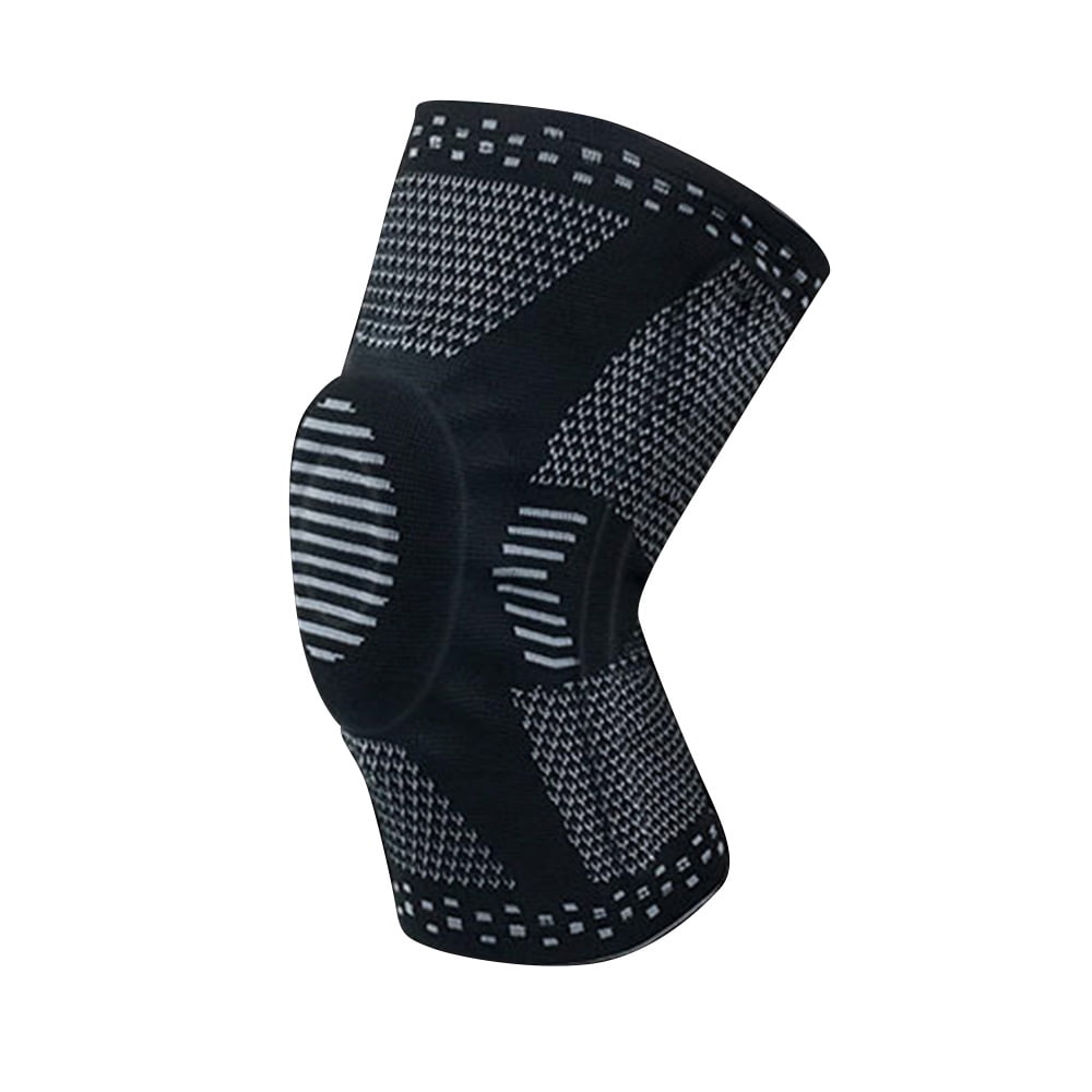 Details about   Knee Brace Compression Sleeve Support with Patella Gel Pads & Side Stabilizers 