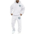 thumbnail image 5 of CONZONE Mens Sweatsuit 2 Piece Sets Casual Men's Jogging Tracksuit Set Graphic Y2K Print Pullover Hoodie Pants Sweat Suit for Men Cozy Fall Winter Athletic Track Suit Outfits, 5 of 8