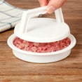 thumbnail image 6 of 4 Packs Plastic Hamburger Press Patty Maker with Non-Stick Design for Stuffed Burgers Dishwasher Safe Kitchen Tool for Grilling & BBQ Lovers, 6 of 7