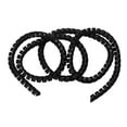 thumbnail image 2 of Brake Line Spiral Tube, Spiral Cable Wrap Wear Resistant 360° Protection Anti Sewage Plastic  For Electric Scooter Black, 2 of 8
