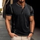 thumbnail image 1 of pstuiky camisetas de manga corta para hombre, Camisas cortas informales de cuello redondo y botones para hombre camisas casuales para hombre l, 1 of 9
