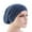 Navy blue, variant on Cotton Hair Cover Bonnet Sleep Cap Silky Lined Sleep Cap Hat for Night Sleeping Women Natural Curly Long Hair Wrap Stay All Night