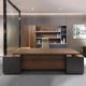 thumbnail image 2 of Executive Supplies Office Desk Floor Monitor Organizers Reception Computer Desks Free Shipping Luxury Mesa Escritorio Furniture My Lux Decor Round, 2 of 16