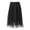 Black, variant on Sequin Midi Tulle Skirts for Women, A-line Elastic High Waist Long Party Skirt with Lining (Black, M)