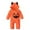 Orange, variant on qILAKOG Baby Boy Girls Halloween Clothes Newborn Hoodie Romper Fall Winter One-piece Outfit Infant Cute Cartoon Clothing Set Newborn Pajamas Orange 9-12 Months