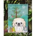 thumbnail image 3 of Carolines Treasures BB1593GF Christmas Tree And Pekingese Flag Garden Size, 3 of 3