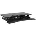 thumbnail image 2 of HERCULES Series 32.6"W Black Sit / Stand Height Adjustable Desk with Height Lock Feature, 2 of 5