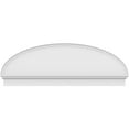 thumbnail image 3 of Ekena Millwork 66"W x 23-3/8"H x 2-3/4"P Elliptical Smooth Architectural Grade PVC Combination Pediment, 3 of 7