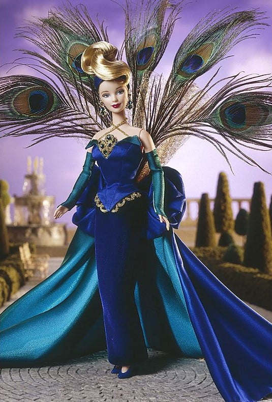 peacock barbie value