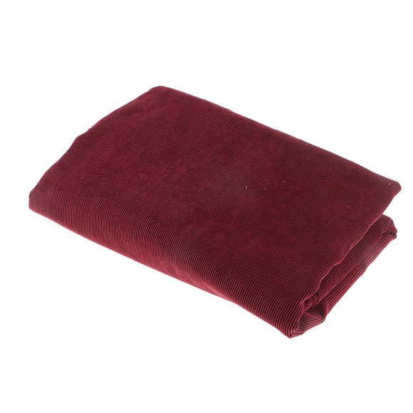 VONKY 100x150cm Corduroy Fabric for Sofa Cushion Wine Red Handcrafts Sewing DIY