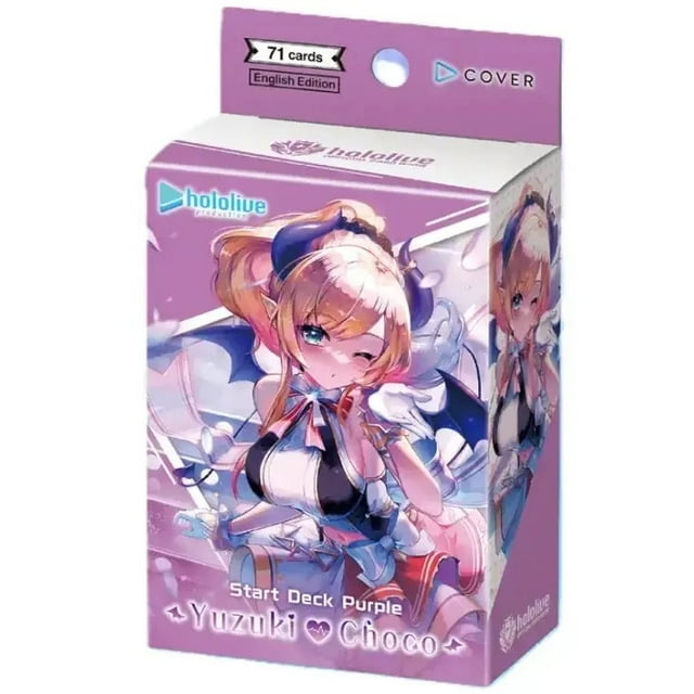 Hololive Official Card Game: Yuzuki Choco Start Deck - 71 Cards