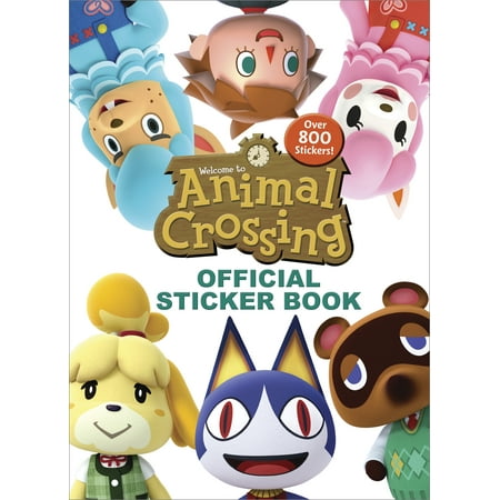 Animal Crossing Official Sticker Book (Nintendo) (Animal Crossing New Leaf Best Town Layout)