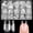 Short Square, variant on 420 count Short Square Tips Clear Press Nails Short Nails Tips | Square Tips Full Cover Soft Gel Tips False Nails Artificial Fingernail for Gel Extensions