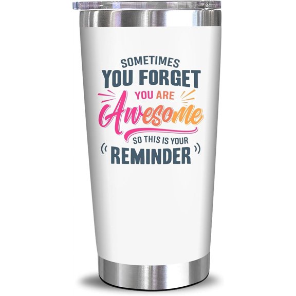 Birthday Gifts For Women, Men - Inspirational Gifts, Thank You Gifts, Appreciation Gifts, Congratulation Gifts For Women, Men, Friend, Nurse, Teacher, Boss, Coworker – 20 Oz Tumbler