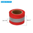 thumbnail image 2 of Uxcell Reflective Tape Strip, 2"x 10Ft Reflective Tape for Clothing, Red, 2 of 5