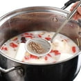 thumbnail image 5 of i Kito Kitchen Fat Skimmer for Cooking 4.5inch, Stainless Steel Oil Skimmer Spoon with Long Handle, 5 of 8