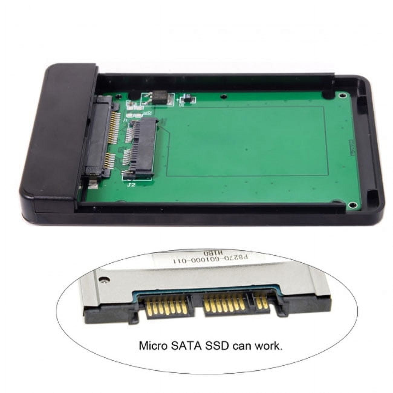 Chenyang CY USB 3.1 Type-C USB-C to 1.8 inch Micro SATA 16pin 7+9 SSD to External Hard Disk Enclosure Enclosure