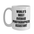 thumbnail image 3 of Photographer Assistant Mug - Coffee Cup - World's Most Average Photographer Assistant, 3 of 4