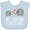Blue, variant on Inktastic Papaw Grandpa Loves Me Gift Boys or Girls Baby Bib