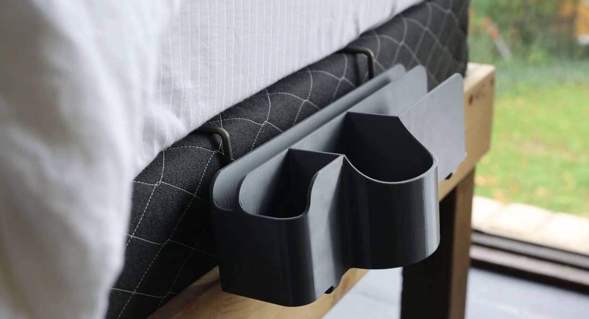 THE NIGHT CADDY® The clutterfree solution to bedside storage