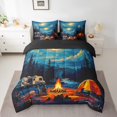 thumbnail image 2 of YST Colorful Camping Car Comforter Set Bed in a Bag, Twin Size, 7Pcs, Natural Landscape, Polyester, 2 of 5