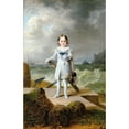 thumbnail image 3 of François Joseph Kinson 13x18 Black Modern Framed Museum Art Print Titled - Portrait of Prince Napoleon -Louis Bonaparte (ca 1810 - 1811), 3 of 5
