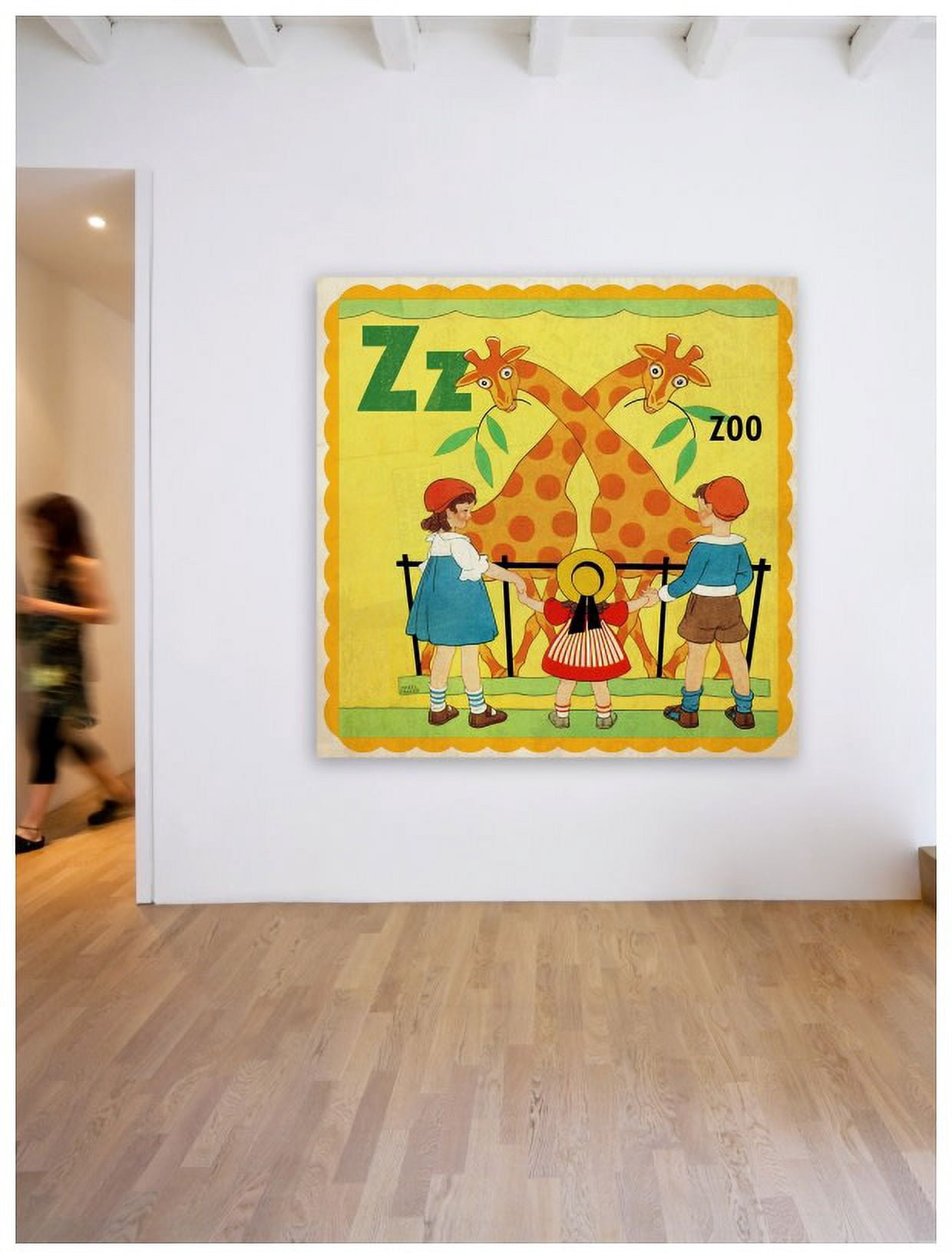 Marmont Hill "Zoo" by Curtis Painting Print on Canvas