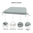 thumbnail image 6 of Covers & all Sunbrella Square Dining Chair Cushions 3" Foam Tear and UV Resistant Outdoor chairs, 6 of 7
