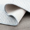 thumbnail image 5 of Bliss Rugs Bailey Transitional 8' x 10' Aqua and White Indoor Outdoor Area Rug, 5 of 8