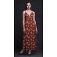 thumbnail image 4 of Bimba Robe Longue Maxi Bohème à Bretelles Sans Manches Imprimée pour Femmes - Xxx-Grand, 4 of 6