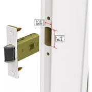 Larson Certified Storm Door M2 Mortise Handle Set Brass