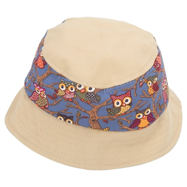 Ymiko Baby Sun Hat Summer Cotton Bucket Hat Boys Girls Toddler