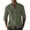AB02-Green, variant on Lumtrix Men's Linen Shirts Casual Button Down Long Sleeve Shirt Solid Collar Summer Beach Shirts Big and Tall Dress Shirts Green 2XL