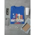 thumbnail image 3 of Amsterdam Beautiful Destination Tee Men's -Image by Shutterstock, 3 of 4