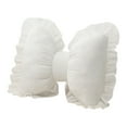 thumbnail image 3 of Zonao Bow Shaped Pillow Cute Bow Shaped Pillow Waist Pillow Home Decoration Bow Shaped Pillow Cushion Suitable for Sofa Bed Living Room Bedroom Car Backrest Cushion, 3 of 6