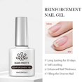 thumbnail image 1 of BORN PRETTY-esmalte de uñas de Gel desnudo, gelatina blanca lechosa, 10ml, Gel blanco translúcido para remojar, Vernis semipermanente, necesita curación de luz UV, 1 of 5